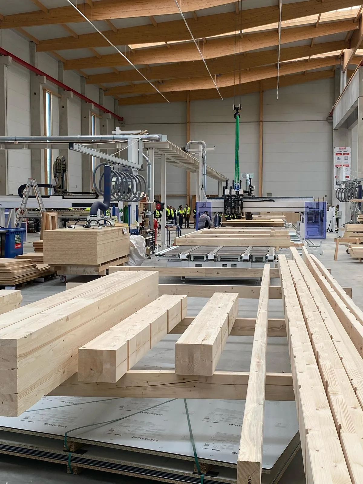 CNC-Fertigung in der Tectum Holzwerkstatt